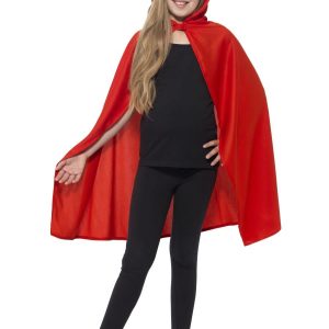 Red Hooded Children's Cape
