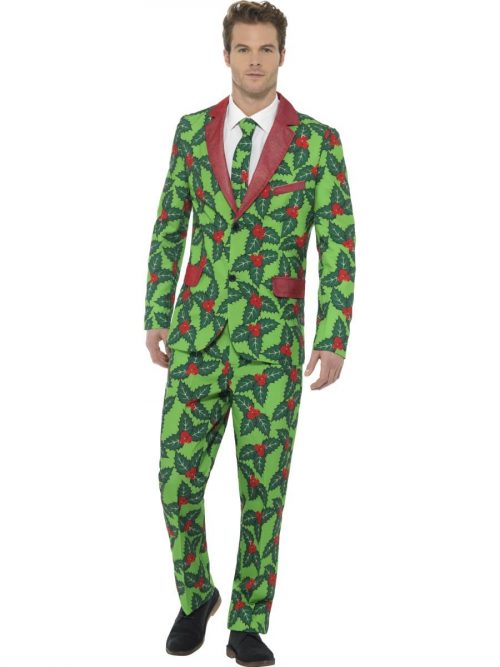 Holly Berry Standout Suit Christmas Fancy Dress Costume