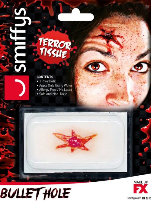 Bullet Hole Wound Allergy & Latex Free