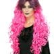 Gothic Glamour Neon Pink Wig