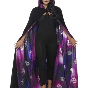 Deluxe Reversible Galaxy Ouija Cape