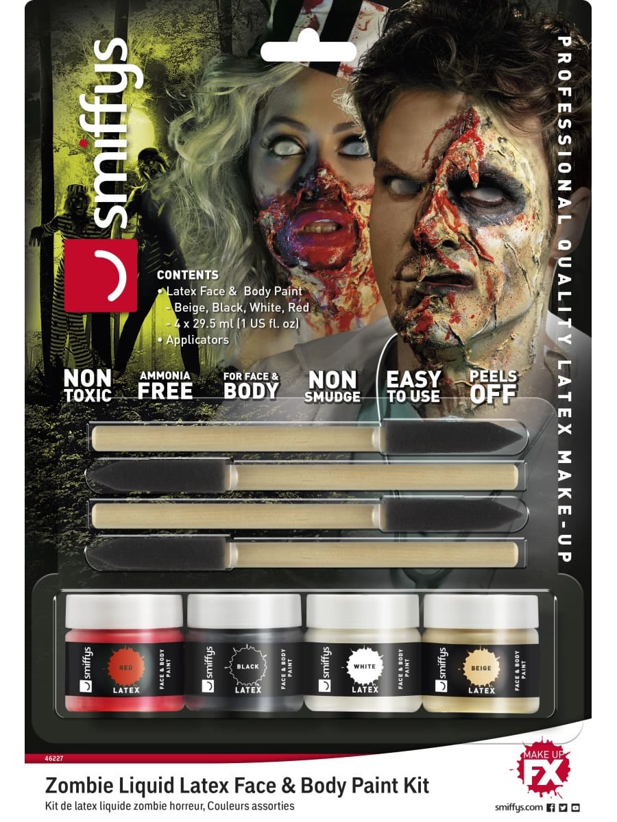 Horror Zombie Liquid Latex Kit