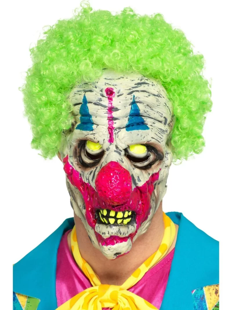 UV Black Light Clown Mask - Image 2