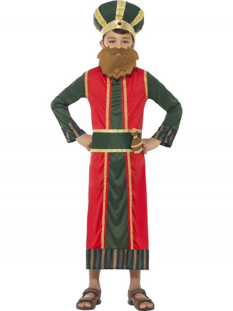 King Gaspar Children's Christmas Fancy Dress Costume