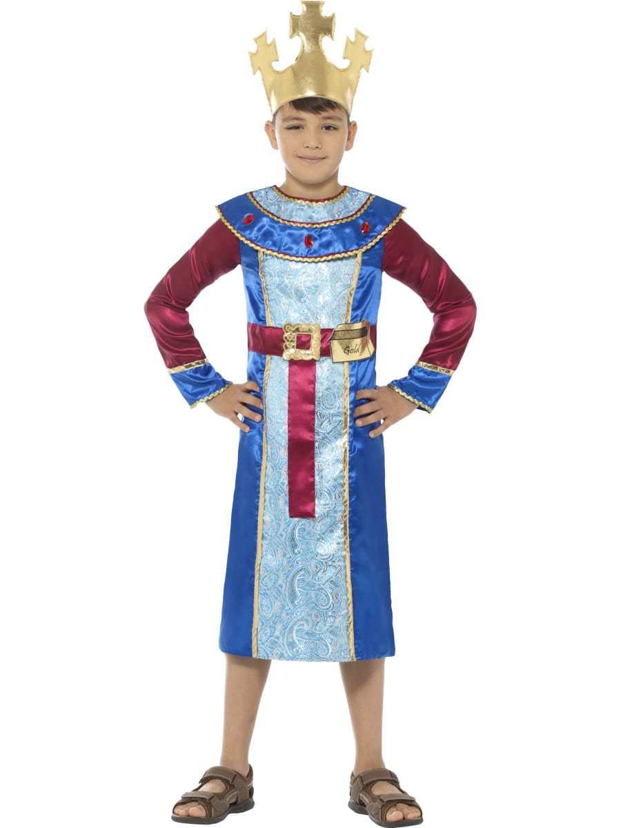 King Melchior Children's Christmas Fancy Dress Costume