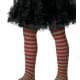 Red/Green Stripe Tights AGE 8-12 YEARS