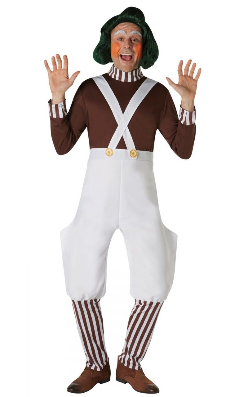 Oompa Loompa (Umpa) Men's Fancy Dress Costume