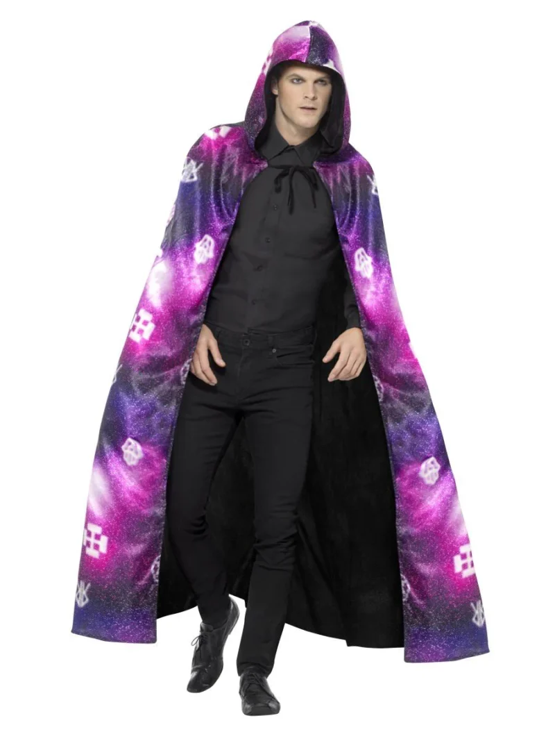 Deluxe Reversible Galaxy Ouija Cape - Image 2
