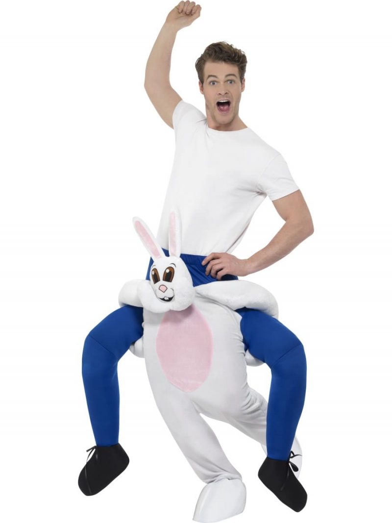 Piggyback Rabbit Unisex Novelty Fancy Dress Costume