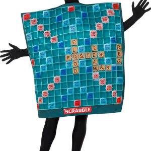 Scrabble Board Unisex Fancy Dress Costume