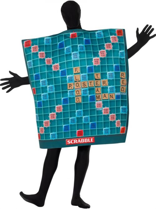 Scrabble Board Unisex Fancy Dress Costume