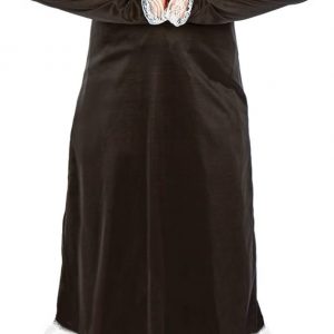 Gothic Nun Ladies Halloween Fancy Dress Costume