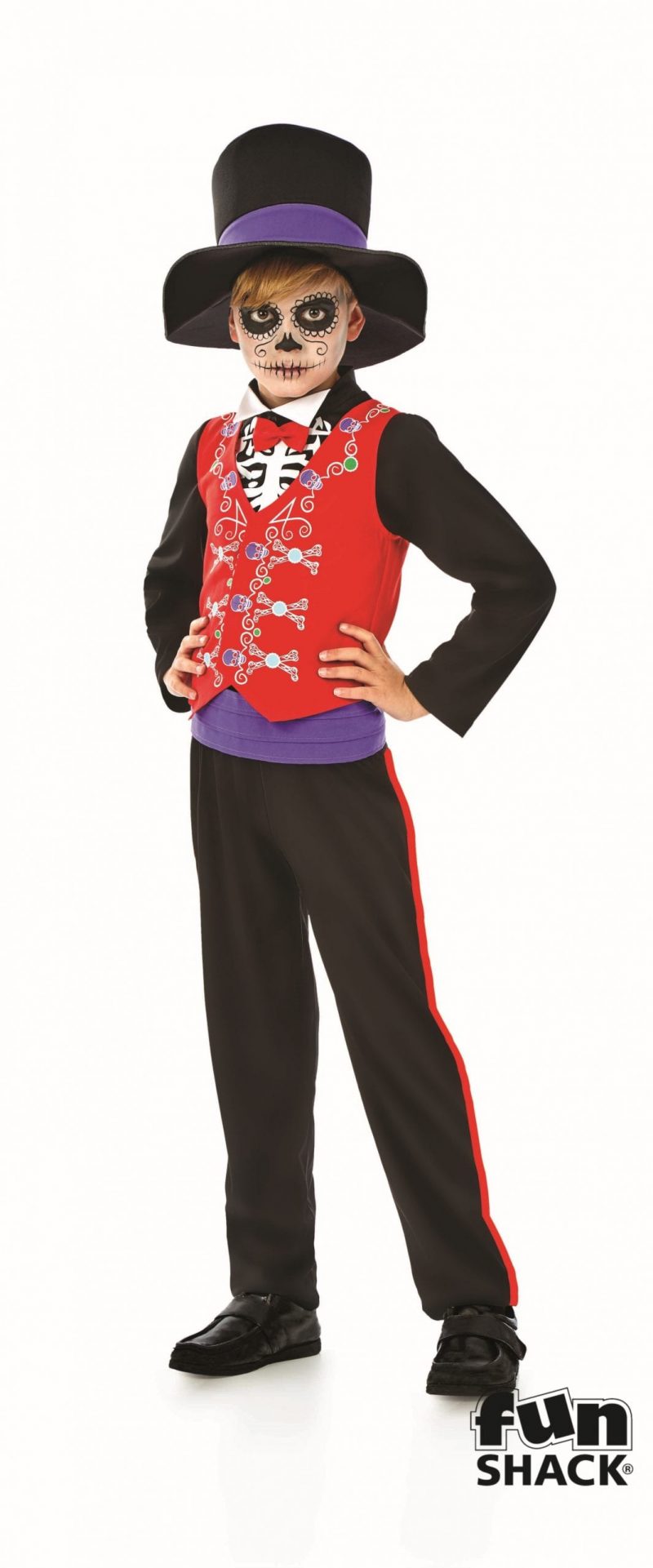 Day of the Dead Boy Children's Halloween Fancy Dress Costume