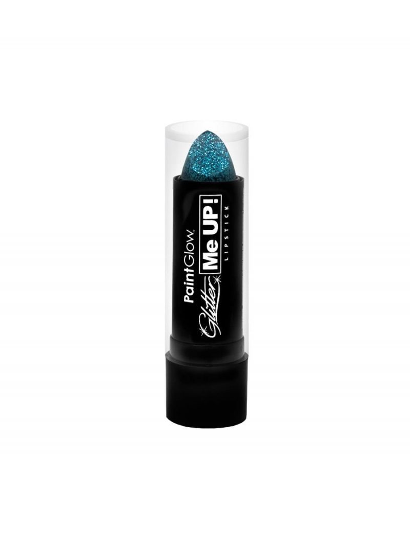 PaintGlow Glitter Me Up Lipstick Blue 4g