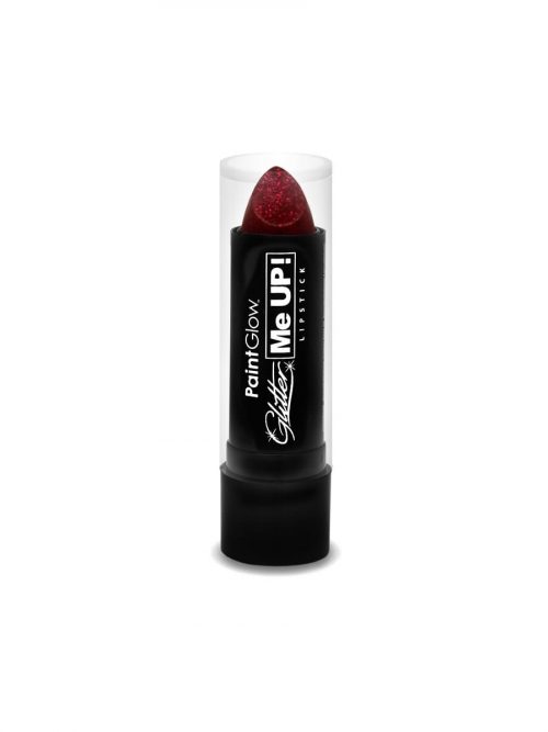 PaintGlow Glitter Me Up Lipstick Blood Red 4g