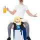 Piggyback Bavarian Beer Maiden Novelty Fancy Dress Costume