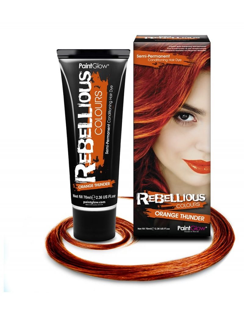 PaintGlow Semi-Permanent Hair Dye Orange
