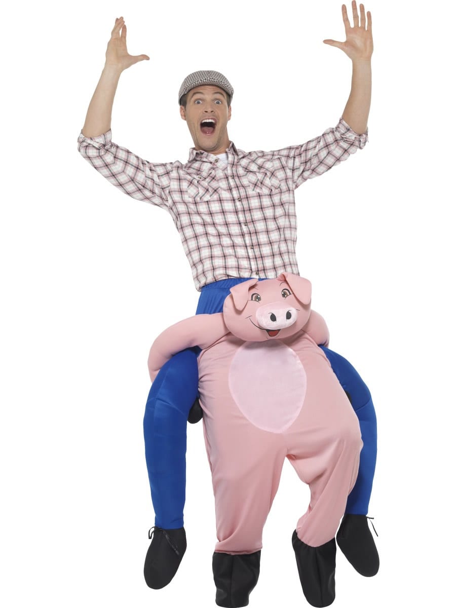 Piggyback Pig Unisex Novelty Fancy Dress Costume