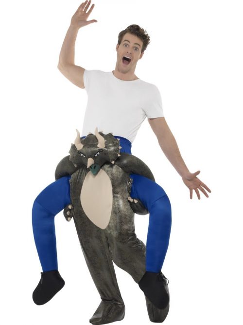 Piggyback Dinosaur Unisex Novelty Fancy Dress Costume