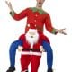 Piggyback Santa Novelty Christmas Fancy Dress Costume