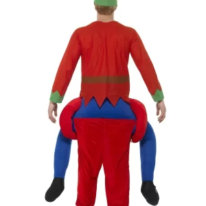 Piggyback Santa Novelty Christmas Fancy Dress Costume - Image 3