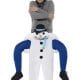 Piggyback Snowman Novelty Christmas Fancy Dress Costume