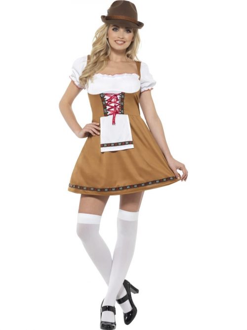 thumbnail image 2 of CALIFORNIA Renaissance Medieval Tavern Maiden Adult Women's Fancy Dress Costume – Oktoberfest Ready 2 of 3