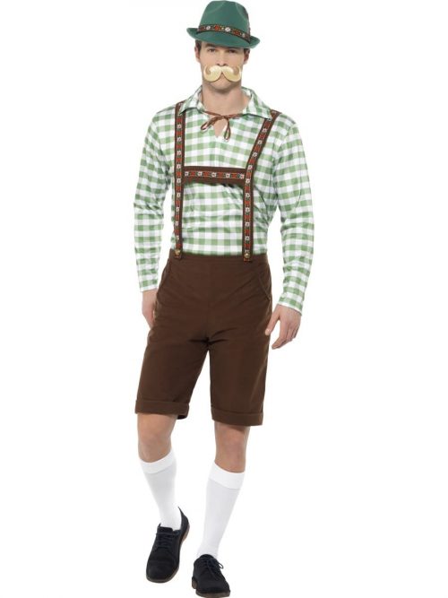 Alpine Bavarian Men's Fancy Dress Costume