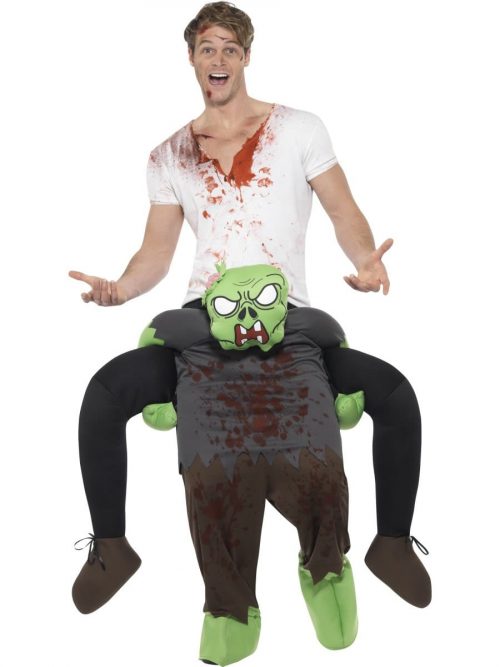 Piggyback Zombie Novelty Halloween Fancy Dress Costume