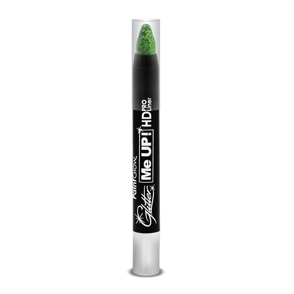 Glitter Face & Body Paint Stick Green 2.5g