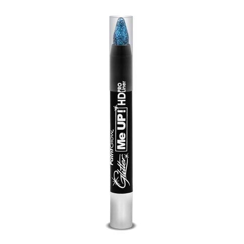 Glitter Face & Body Paint Stick Blue 2.5g