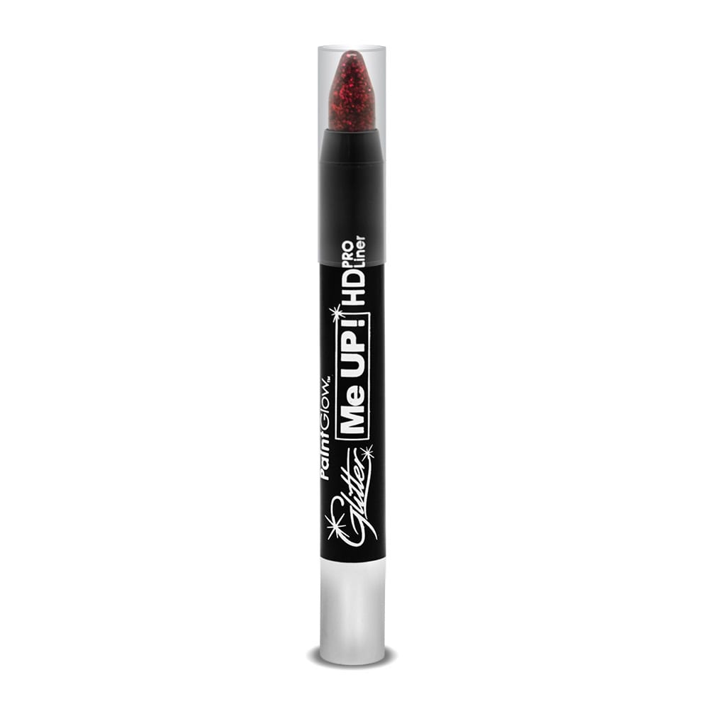 Glitter Face & Body Paint Stick Red 2.5g