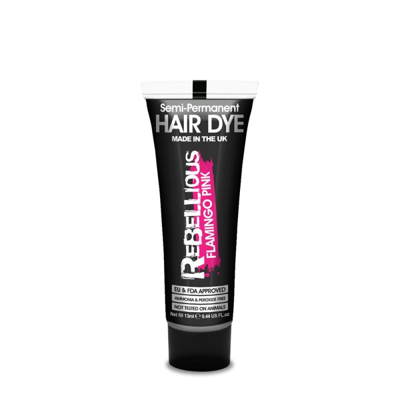 SemiPermanent Hair Dye Flamingo Pink 13ml, perfect for Dip Dying