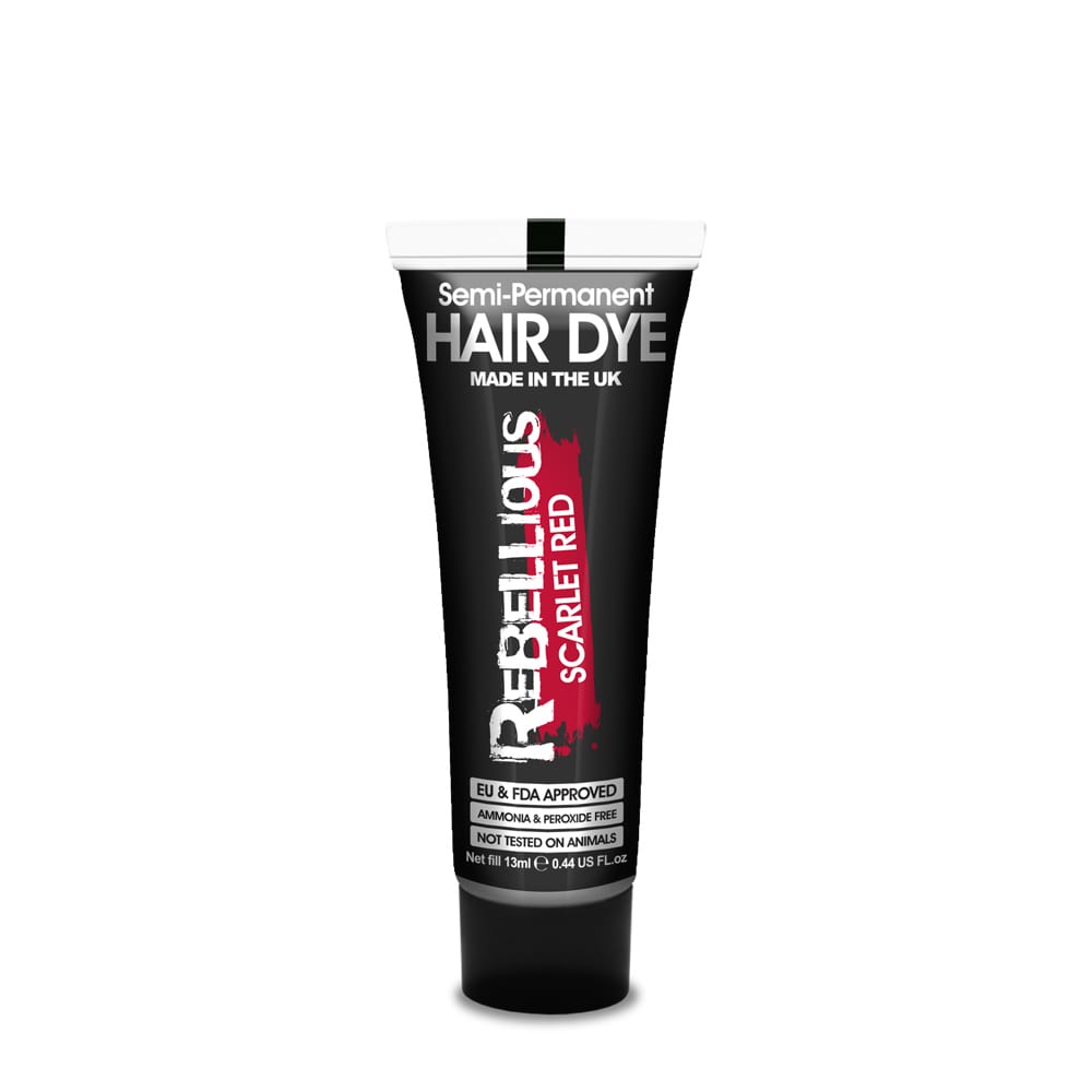 Semi Permanent Hair Dye Scarlet Red 13ml