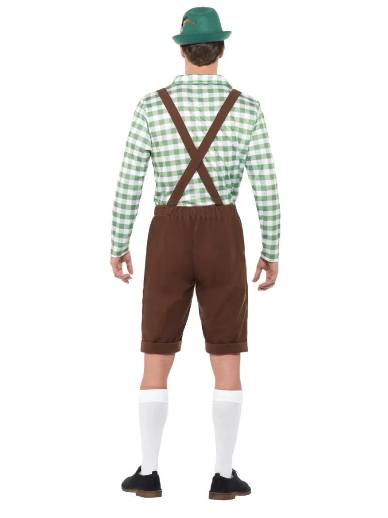 Alpine Bavarian (Oktoberfest) Men's Fancy Dress Costume - Image 3