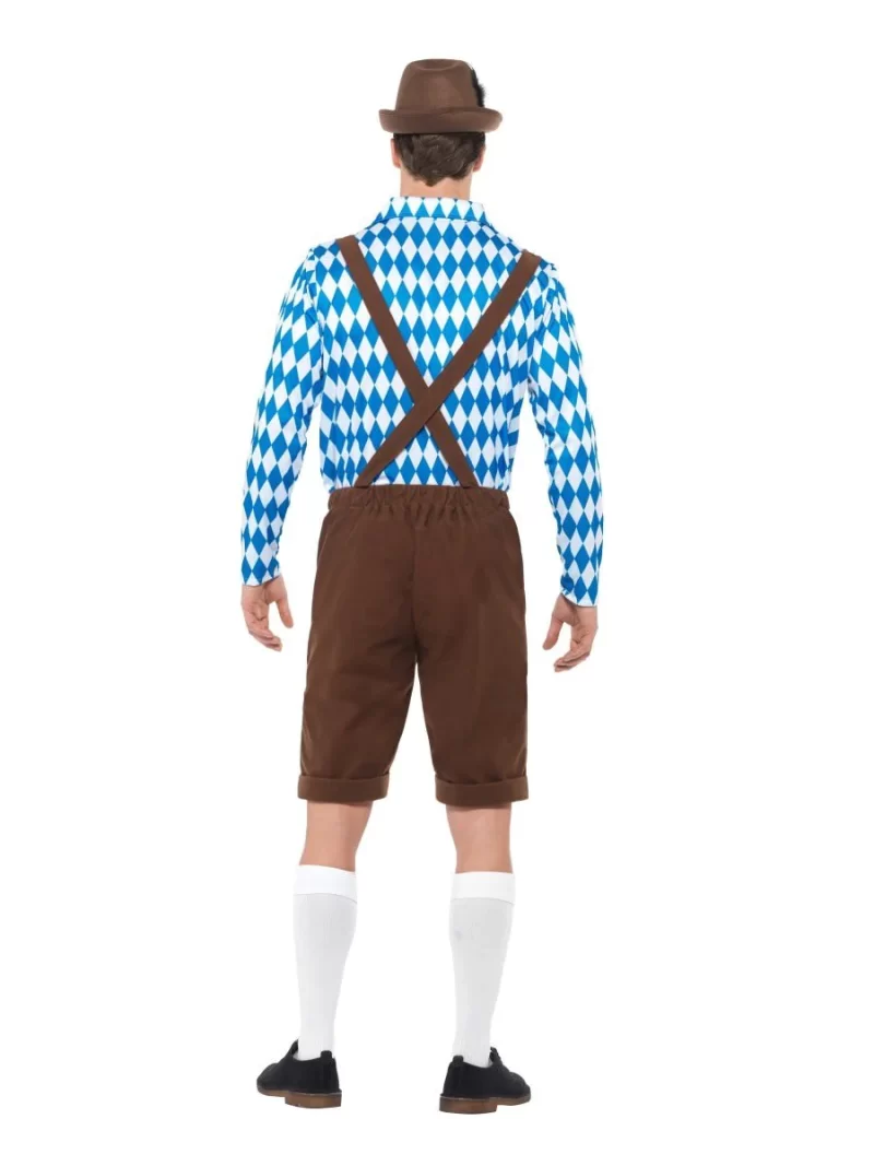 Bavarian Beer (Oktoberfest) Man Men's Fancy Dress Costume - Image 3