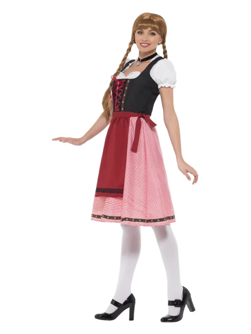 Bavarian/Oktoberfest Tavern Maid Ladies Fancy Dress Costume - Image 2