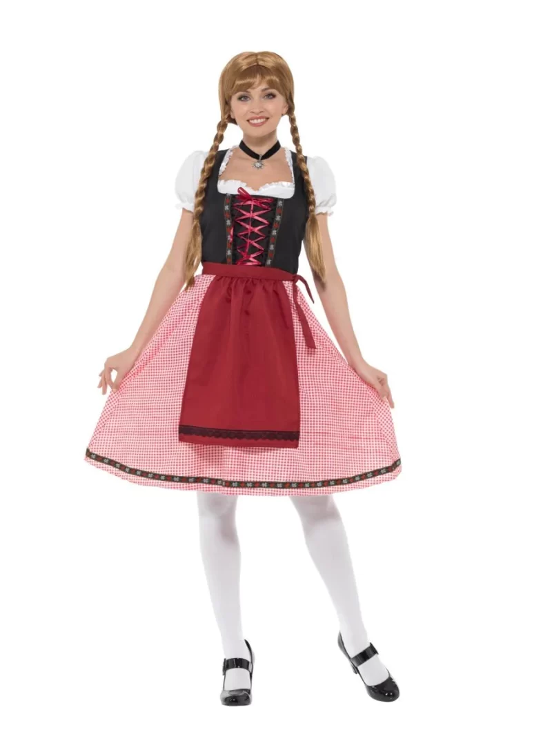 Bavarian/Oktoberfest Tavern Maid Ladies Fancy Dress Costume