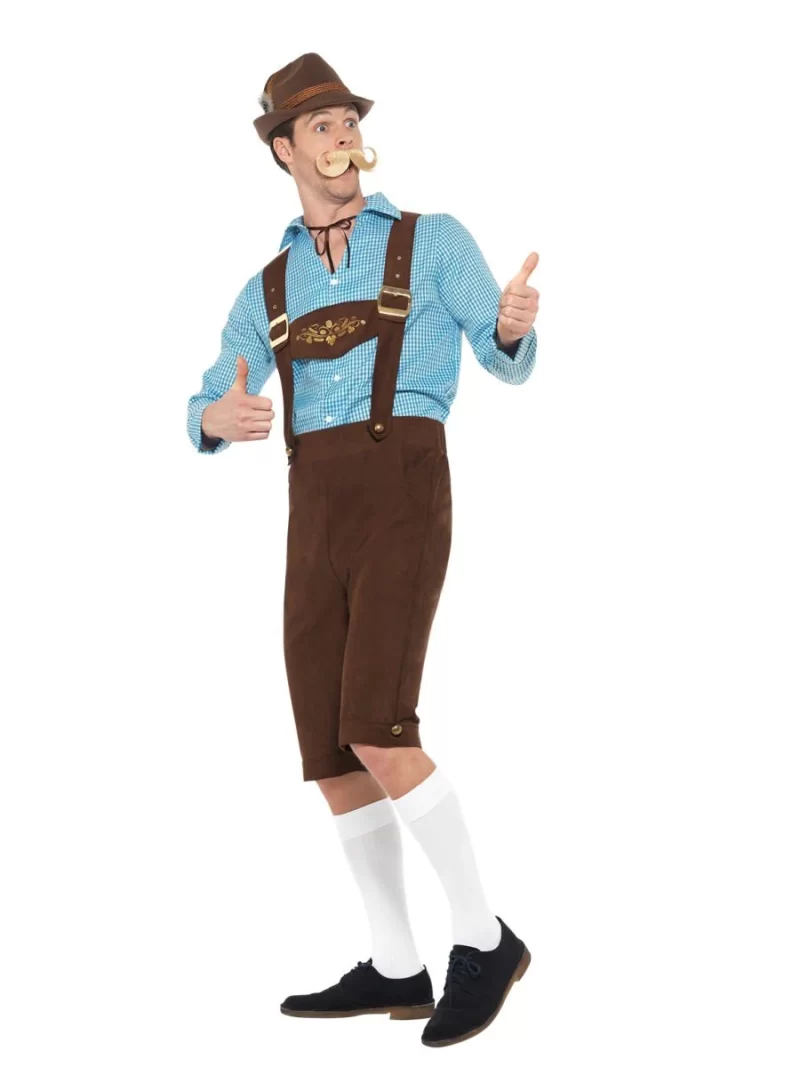 Beer Fest (Bavarian) Men's Fancy Dress Costume - Image 2