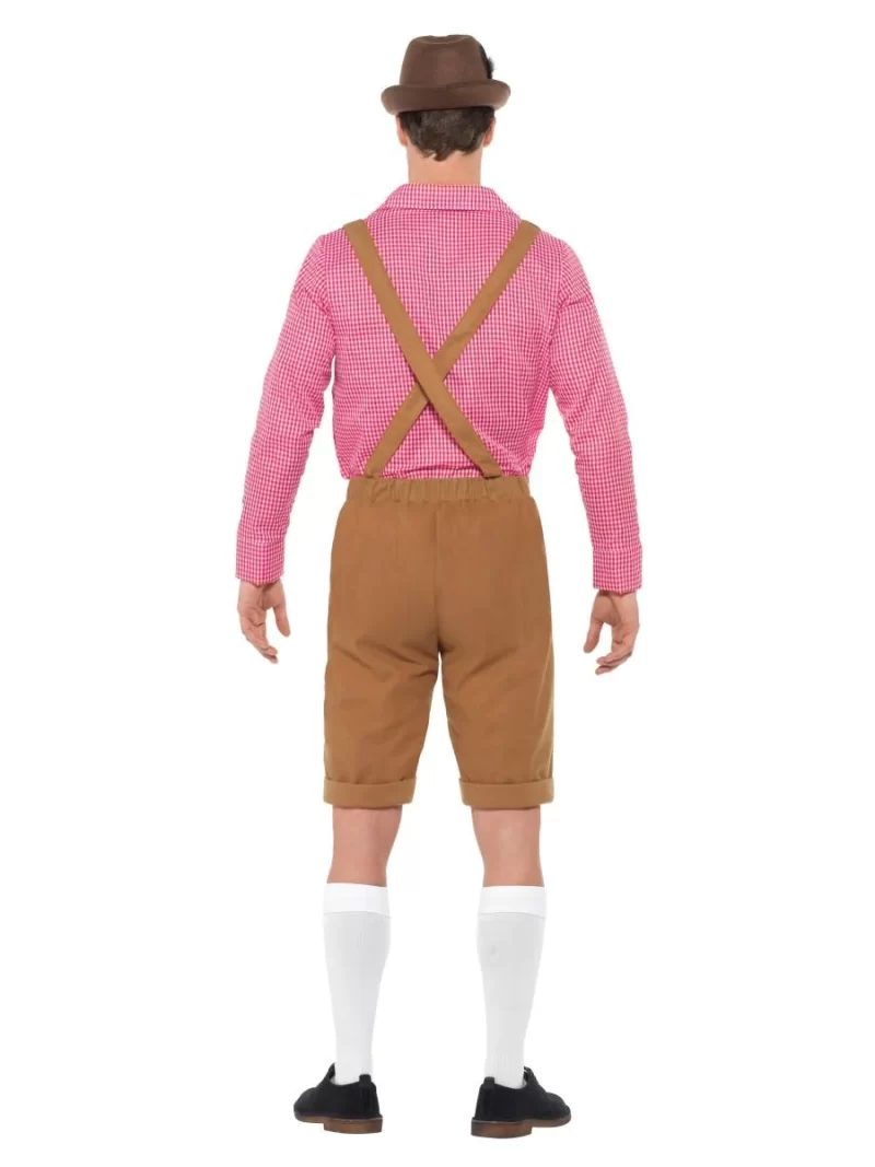 Mr Bavarian (Oktoberfest) Men's Fancy Dress Costume - Image 3