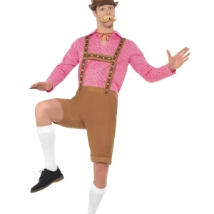 Mr Bavarian (Oktoberfest) Men's Fancy Dress Costume - Image 2