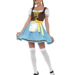 Olga Bavarian/Oktoberfest Beer Maid Ladies Fancy Dress Costume - Image 2