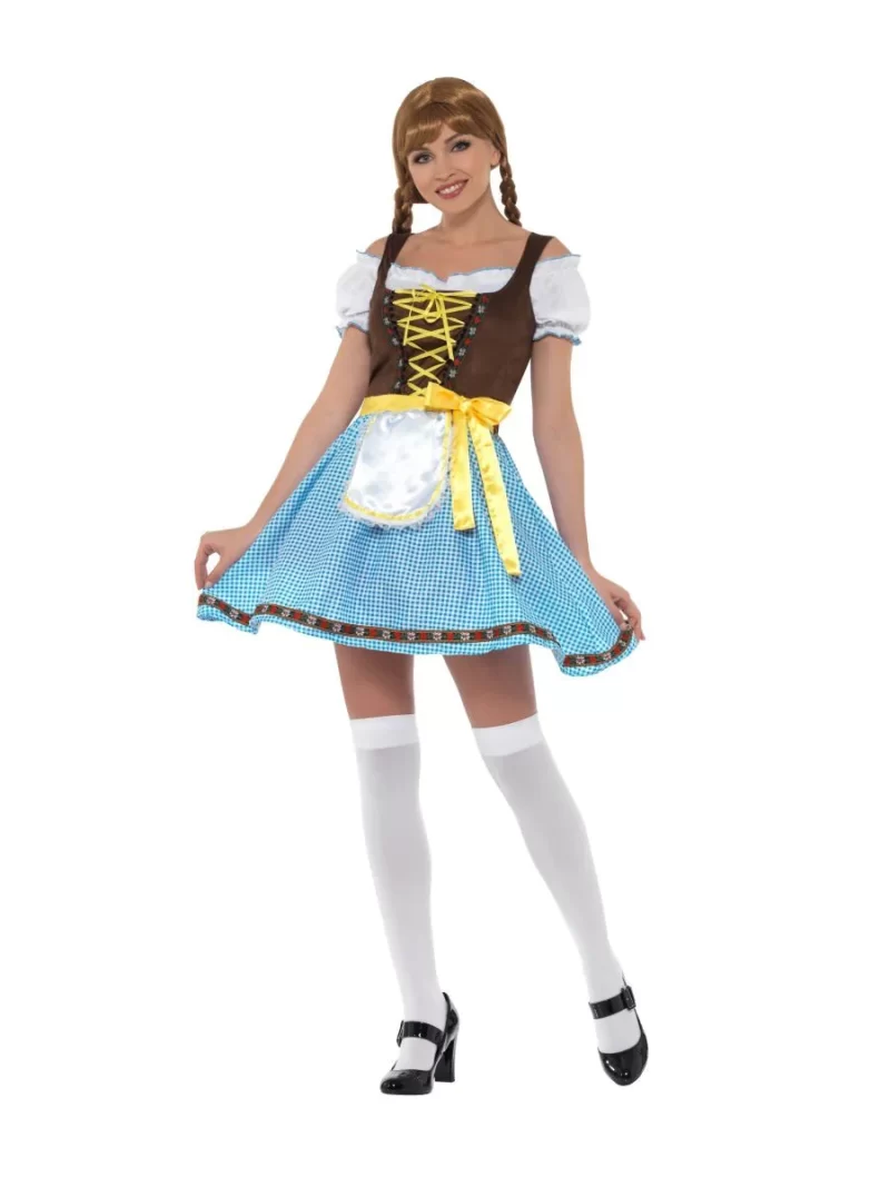 Olga Bavarian/Oktoberfest Beer Maid Ladies Fancy Dress Costume - Image 2