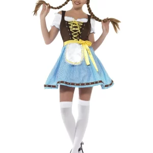 Olga Bavarian/Oktoberfest Beer Maid Ladies Fancy Dress Costume