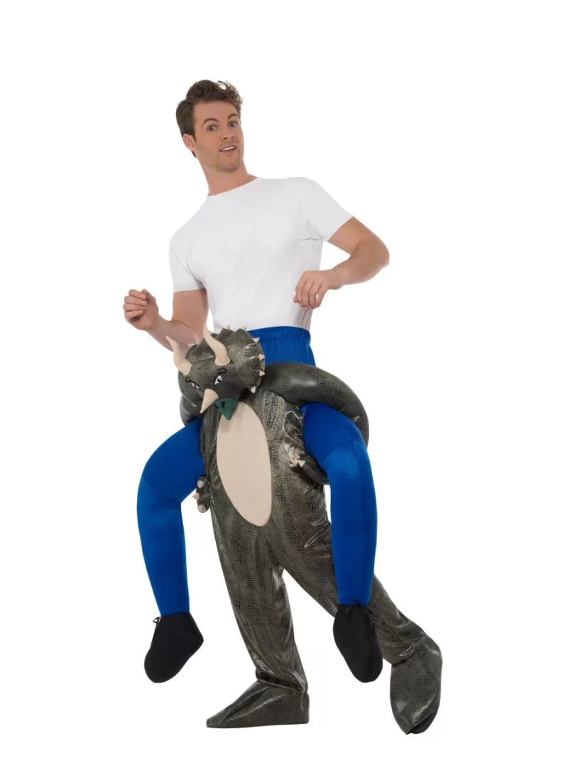 Ride Along Piggyback Dinosaur Unisex Novelty Fancy Dress Costume - Image 2