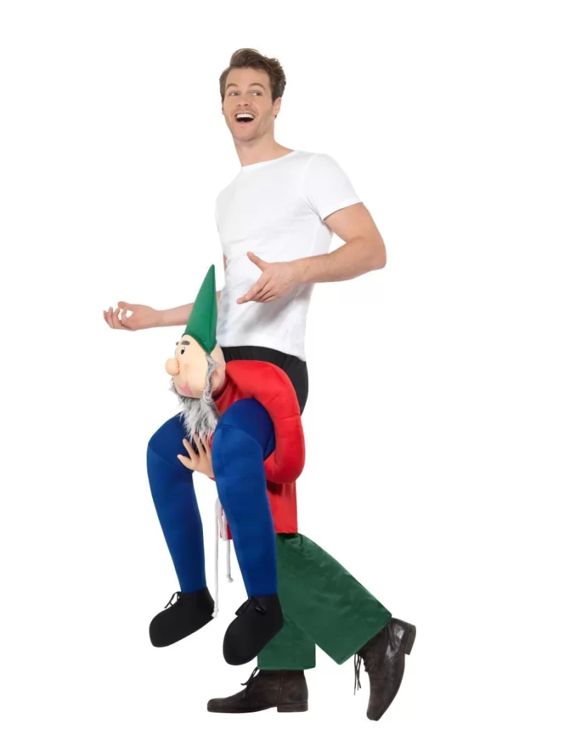 Piggyback Gnome Novelty Fancy Dress Costume - Image 2