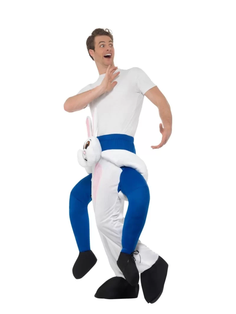 Ride Along Piggyback Rabbit/Bunny Unisex Novelty Fancy Dress Costume - Image 2