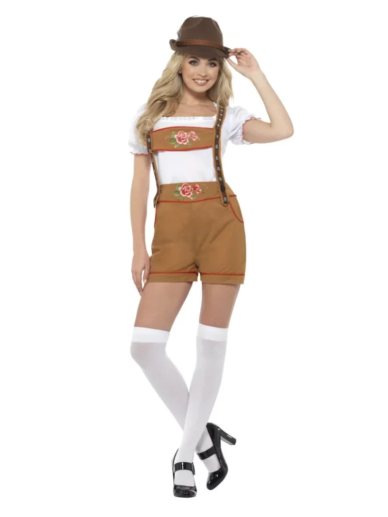Sexy Bavarian/Oktoberfest Beer Girl Ladies Fancy Dress Costume - Image 2