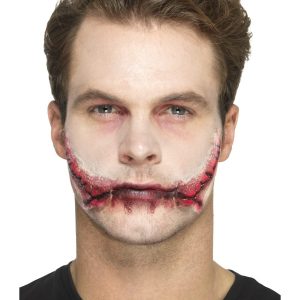 Latex Stitched Smile Prosthetic