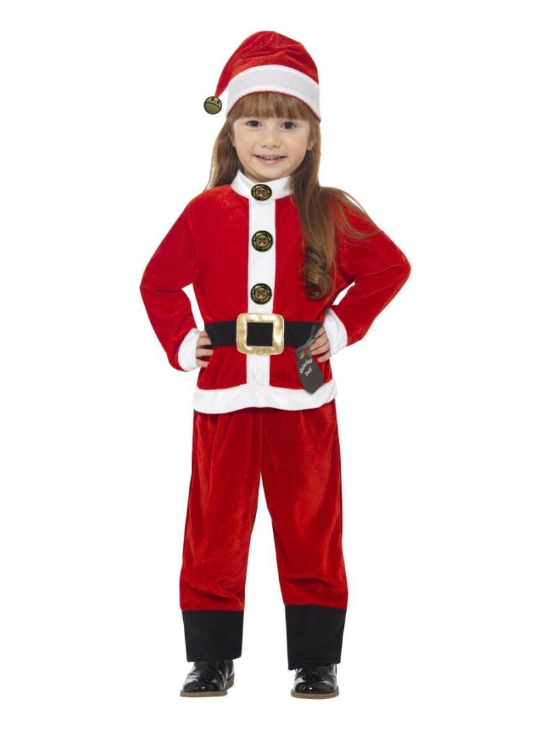 Santa Toddler Christmas Children's Fancy Dress Costume - Image 2